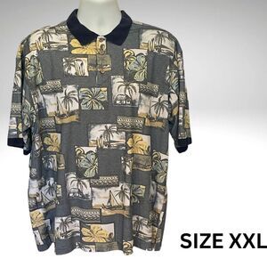 Vintage Summa Island Polo Shirt – Size XXL